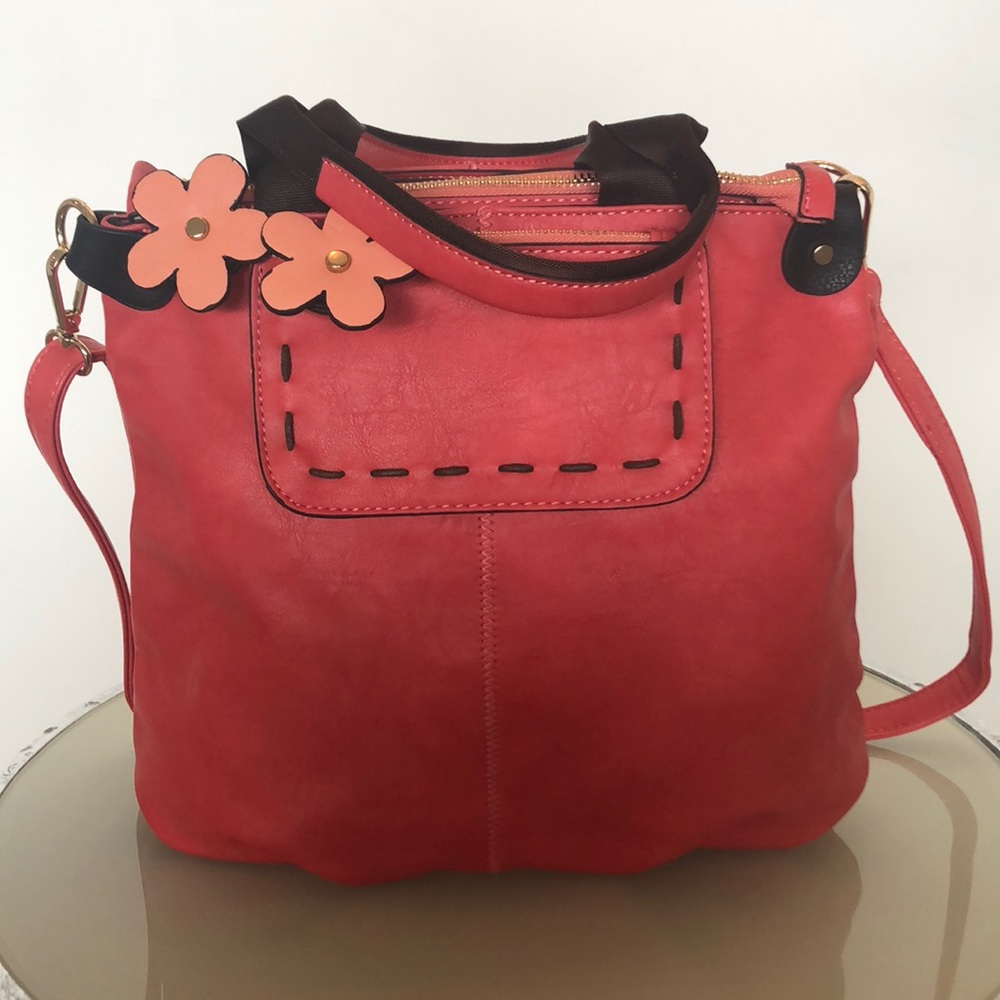 Corral leather purse